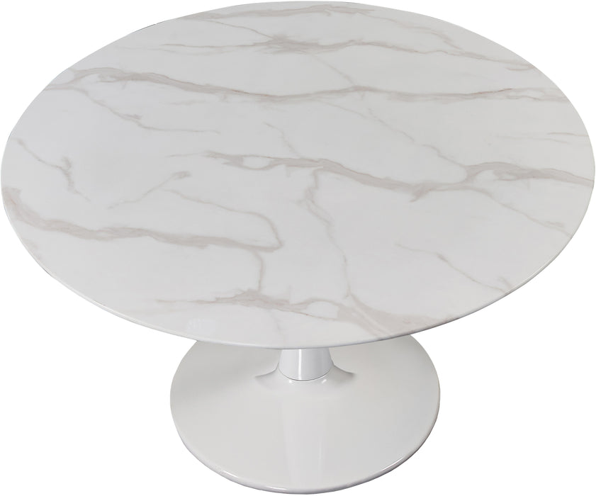 Tulip White Dining Table - Just Furniture (PA) - Multi Location
