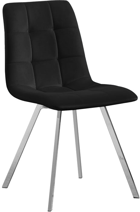 Annie Black Velvet Dining Chair - Just Furniture (PA) - Multi Location