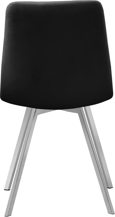 Annie Black Velvet Dining Chair - Just Furniture (PA) - Multi Location