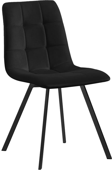 Annie Black Velvet Dining Chair - Just Furniture (PA) - Multi Location