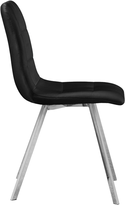 Annie Black Velvet Dining Chair - Just Furniture (PA) - Multi Location