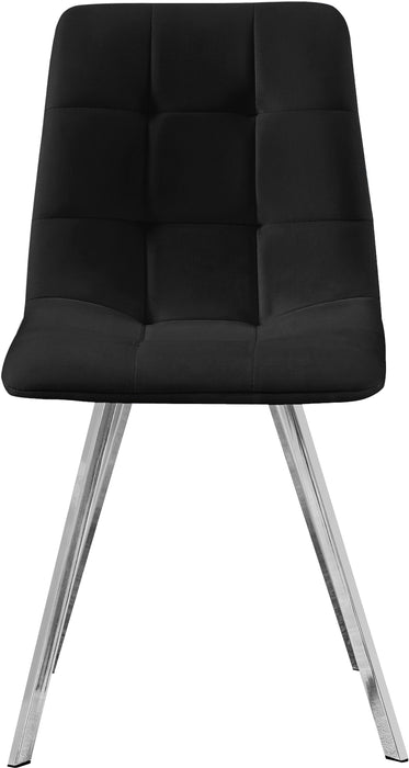 Annie Black Velvet Dining Chair - Just Furniture (PA) - Multi Location