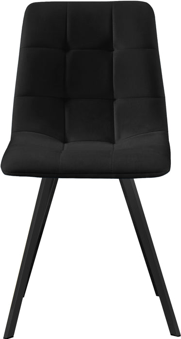 Annie Black Velvet Dining Chair - Just Furniture (PA) - Multi Location