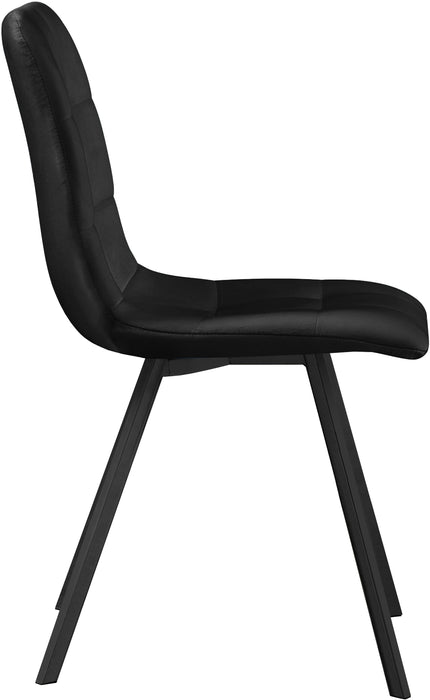 Annie Black Velvet Dining Chair - Just Furniture (PA) - Multi Location
