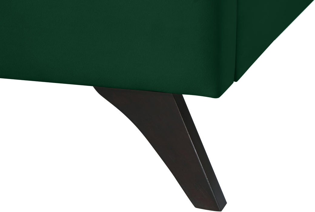 Elly Green Velvet King Bed - Just Furniture (PA) - Multi Location