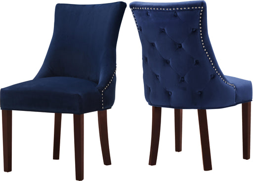 Hannah Navy Velvet Dining Chair - Just Furniture (PA) - Multi Location