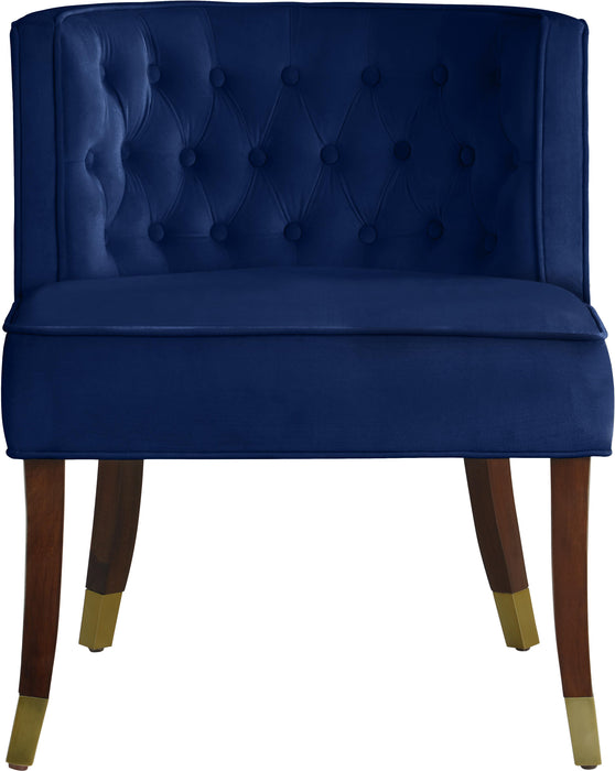 Perry Navy Velvet Dining Chair - Just Furniture (PA) - Multi Location