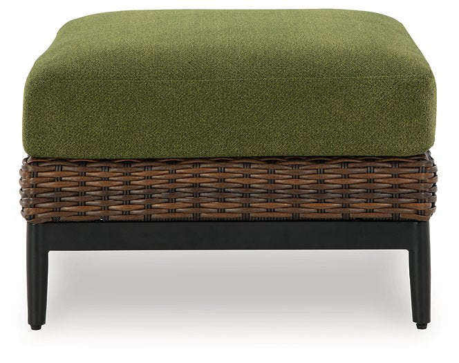 Horizon Hall Outdoor Ottoman with Cushion - Just Furniture (PA) - Multi Location