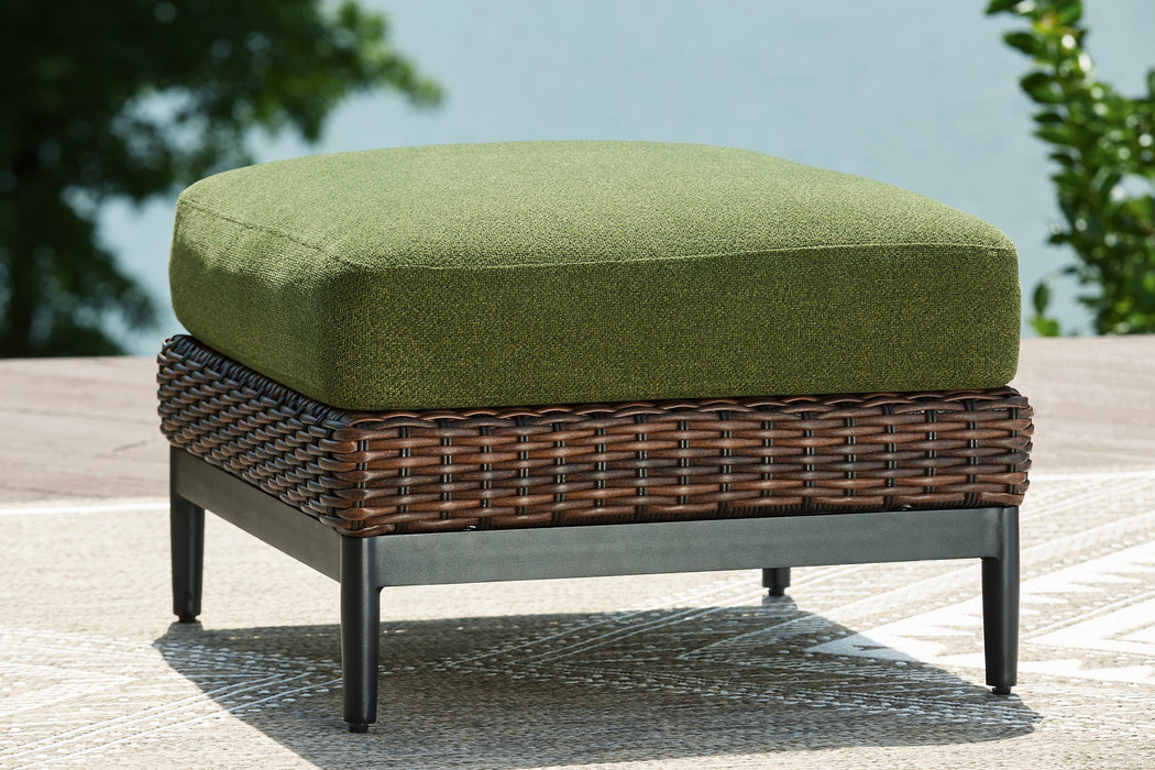 Horizon Hall Outdoor Ottoman with Cushion - Just Furniture (PA) - Multi Location