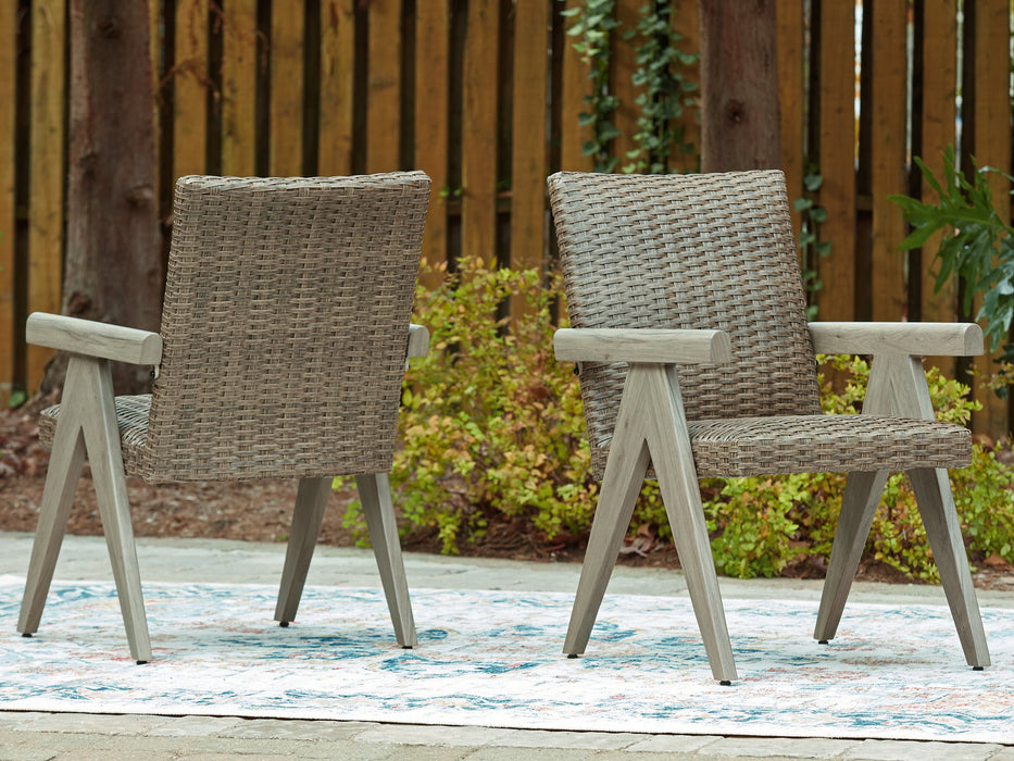 Cliff Trails Outdoor Arm Chair (Set of 2) - Just Furniture (PA) - Multi Location