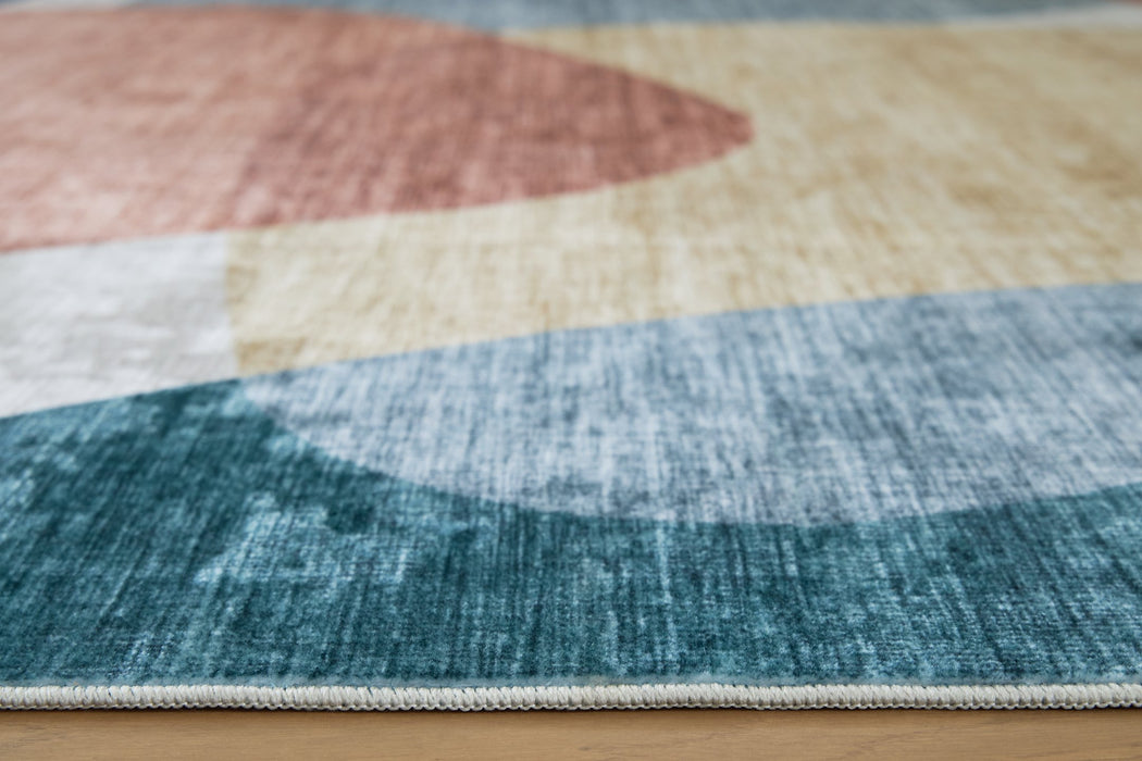Chanleigh Washable 5' x 7' Area Rug - Just Furniture (PA) - Multi Location