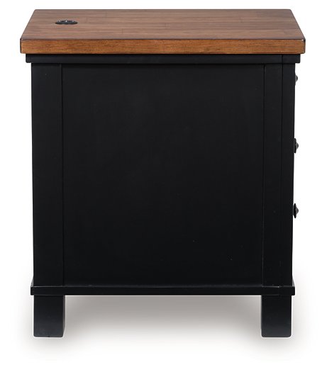 Wildenauer Chairside End Table - Just Furniture (PA) - Multi Location