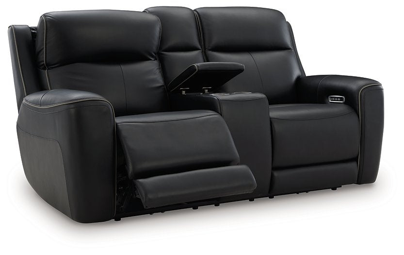 5Z-Relaxation Power Reclining Loveseat with Console - Just Furniture (PA) - Multi Location