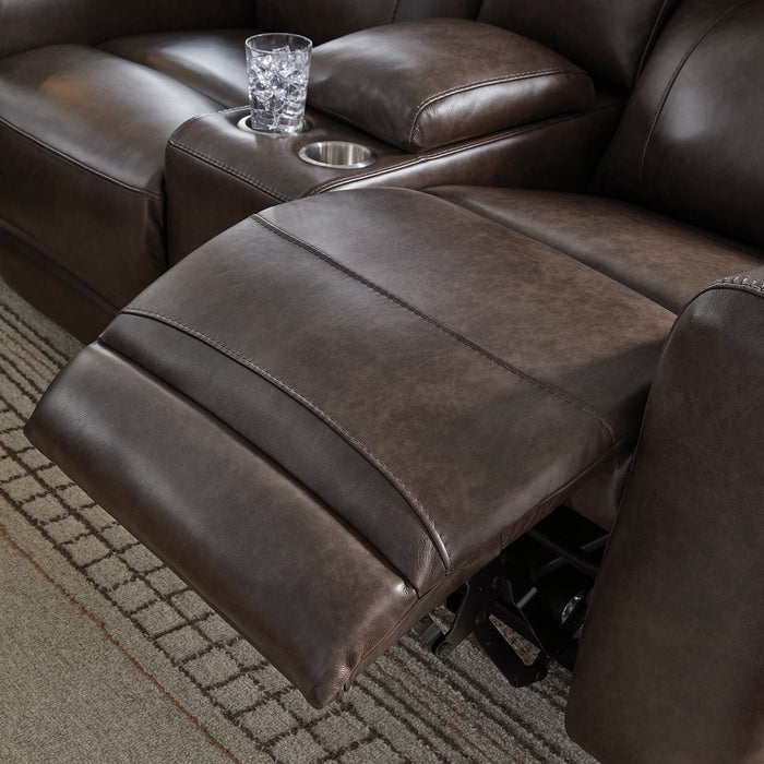 Crossplex Power Reclining Loveseat with Console - Just Furniture (PA) - Multi Location