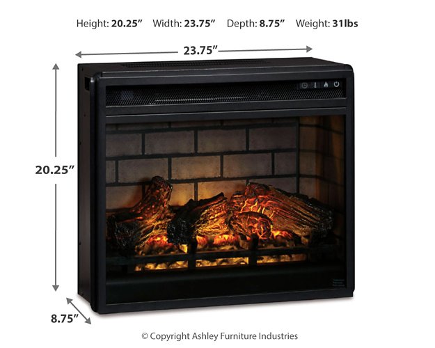 Wildenauer 76" TV Stand with Electric Fireplace - Just Furniture (PA) - Multi Location