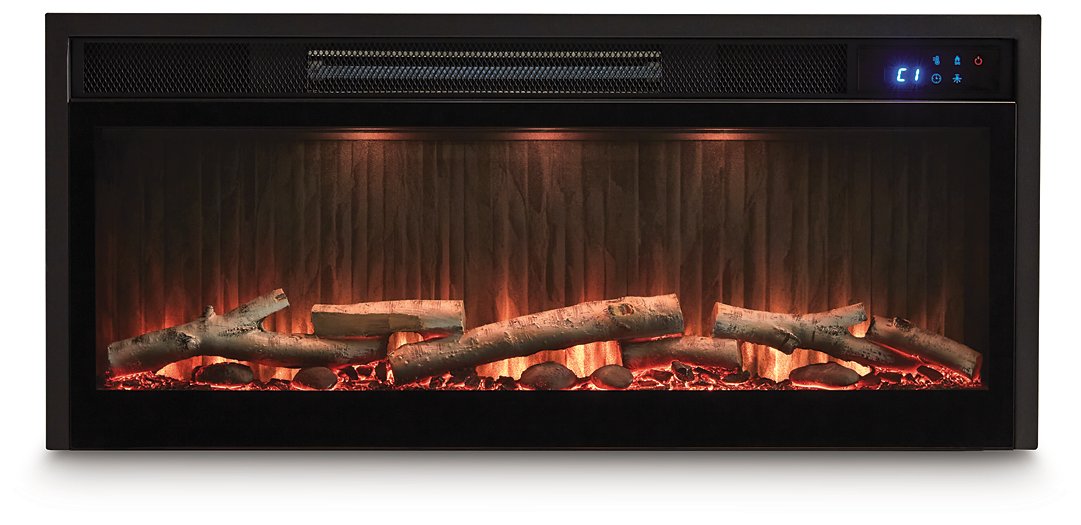 Cayboni 71" TV Stand with Electric Fireplace - Just Furniture (PA) - Multi Location