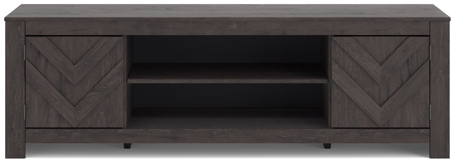 Cayboni 71" TV Stand with Electric Fireplace - Just Furniture (PA) - Multi Location