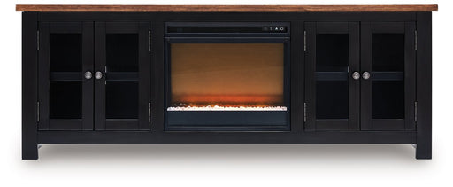 Wildenauer 76" TV Stand with Electric Fireplace - Just Furniture (PA) - Multi Location