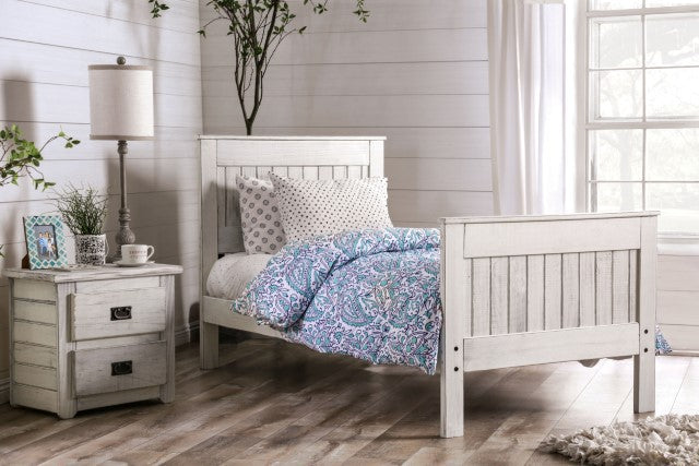 Rockwall Bed Grey & White - Just Furniture (PA) - Multi Location