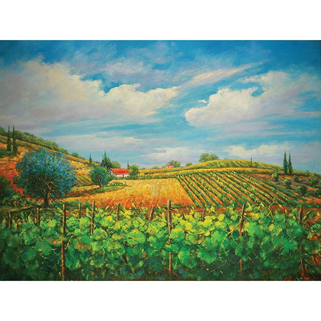 Summer In Napa Printed Canvas Painting - Just Furniture (PA) - Multi Location