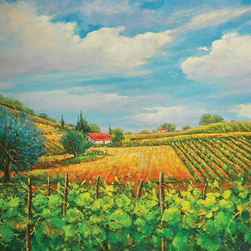 Summer In Napa Printed Canvas Painting - Just Furniture (PA) - Multi Location