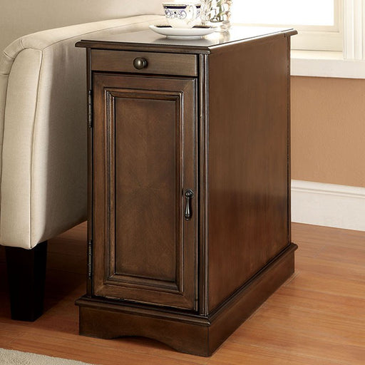 LILITH I Gray Side Table w/ USB - Just Furniture (PA) - Multi Location