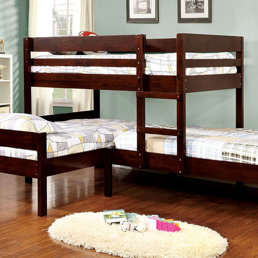 Ranford Twin/Twin/Twin Bunk Bed - Just Furniture (PA) - Multi Location