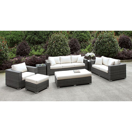 Somani 3 PC SET + 2 End TableS + Ottoman + BENCH - Just Furniture (PA) - Multi Location