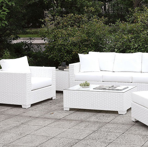 Somani Sofa + 2 Chairs + 2 End Tables + Coffee Table + Ottoman - Just Furniture (PA) - Multi Location