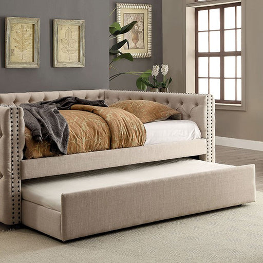 SUZANNE Ivory Trundle - Just Furniture (PA) - Multi Location
