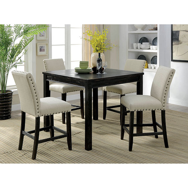 Kristie 5 Pc. Counter Ht. Table Set - Just Furniture (PA) - Multi Location