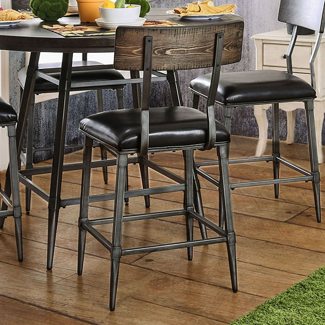 Mullane Weathered Gray Counter Ht. Table - Just Furniture (PA) - Multi Location