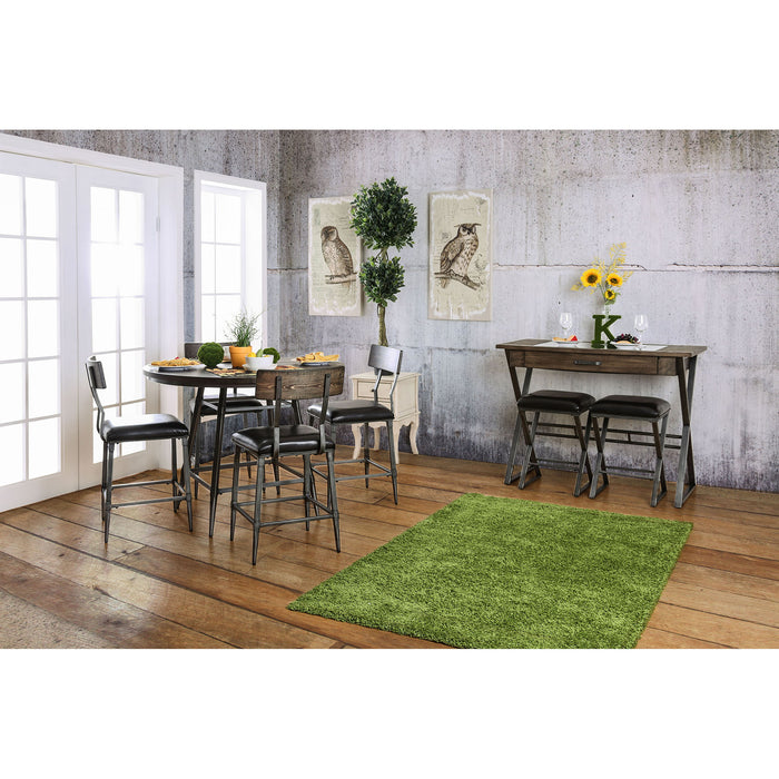 Mullane Weathered Gray Counter Ht. Table - Just Furniture (PA) - Multi Location