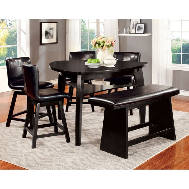 Hurley 7 Pc Counter Ht Table Set - Just Furniture (PA) - Multi Location