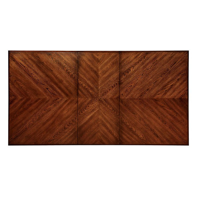 Liberta Dark Oak/Black Dining Table - Just Furniture (PA) - Multi Location