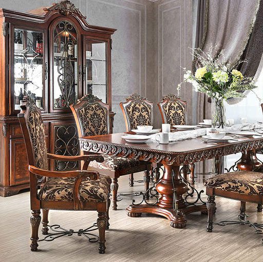 Lucie Brown Cherry Dining Table - Just Furniture (PA) - Multi Location