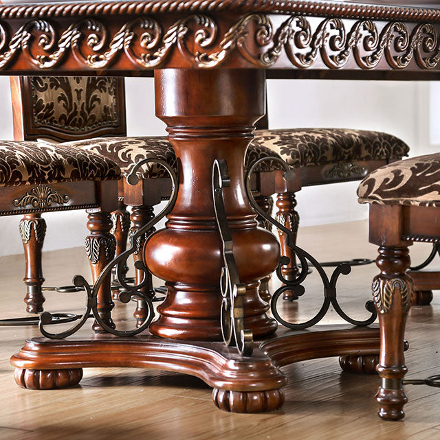 Lucie Brown Cherry Dining Table - Just Furniture (PA) - Multi Location