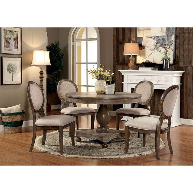 Kathryn 5 Pc Dining Table Set Rustic - Just Furniture (PA) - Multi Location