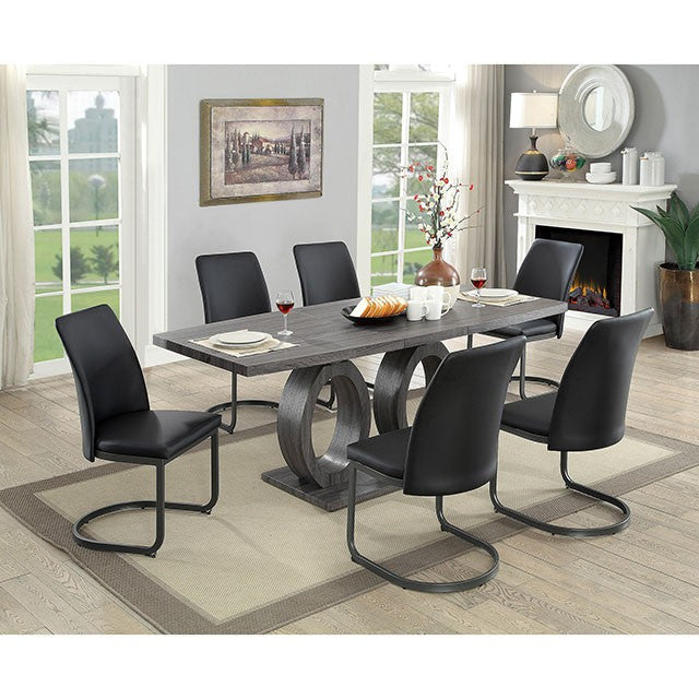 Saskia 7 Pc Dining Table Set - Just Furniture (PA) - Multi Location