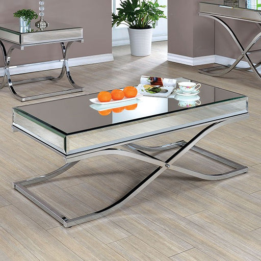 SUNDANCE Chrome Coffee Table, Chrome - Just Furniture (PA) - Multi Location