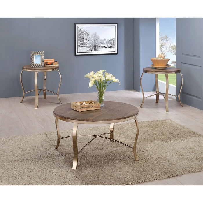 Wicklow 3 Pc. Table Set, Champagne - Just Furniture (PA) - Multi Location