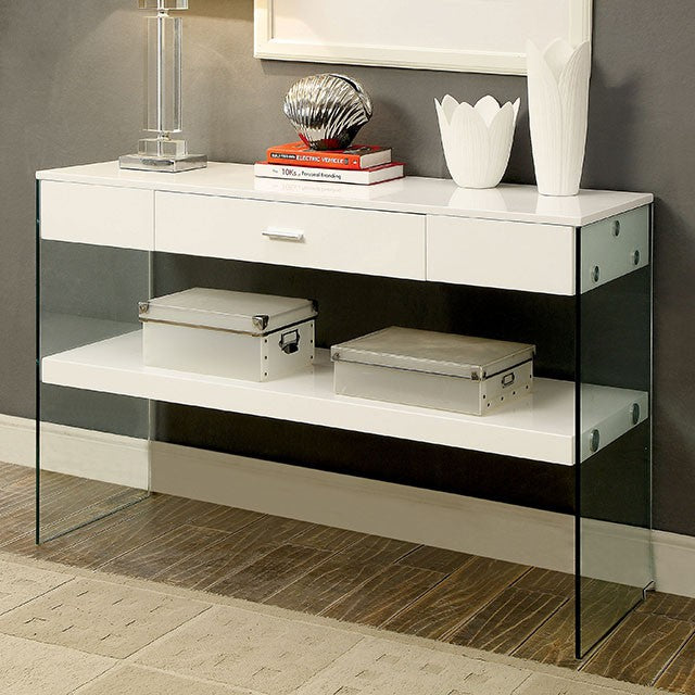 Raya White Sofa Table, White - Just Furniture (PA) - Multi Location