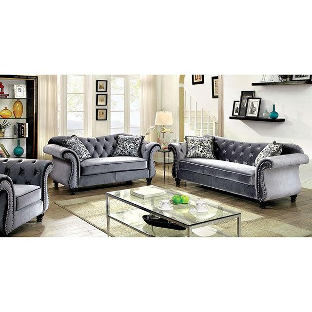 Jolanda Chair Blue & Grey - Just Furniture (PA) - Multi Location