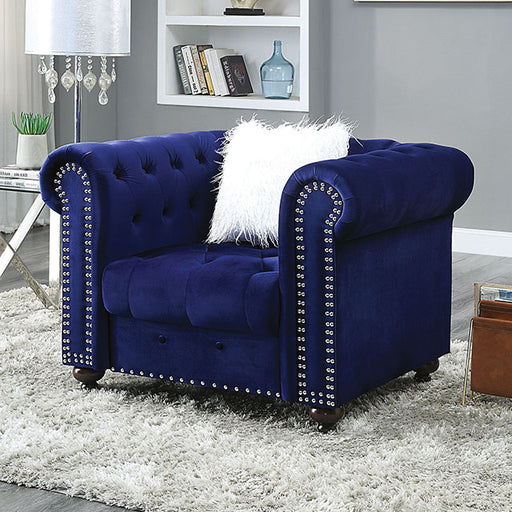 Giacomo Chair Black & Blue - Just Furniture (PA) - Multi Location