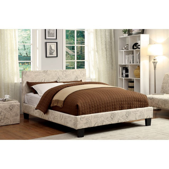Winn Park Full Bed Grey & Cream - Just Furniture (PA) - Multi Location