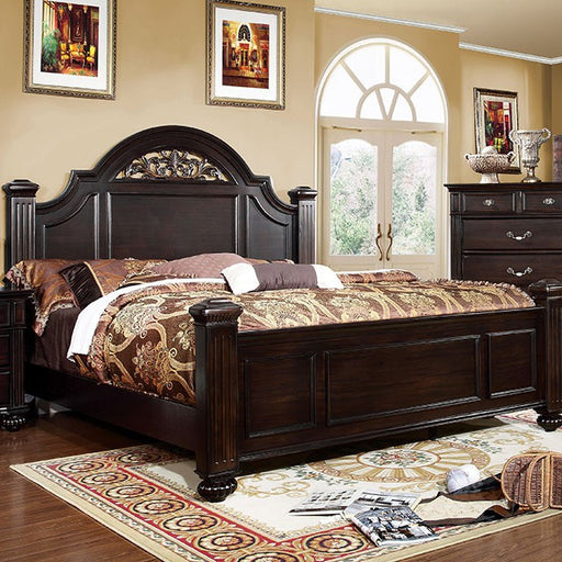 Syracuse Bed Cherry & Grey - Just Furniture (PA) - Multi Location
