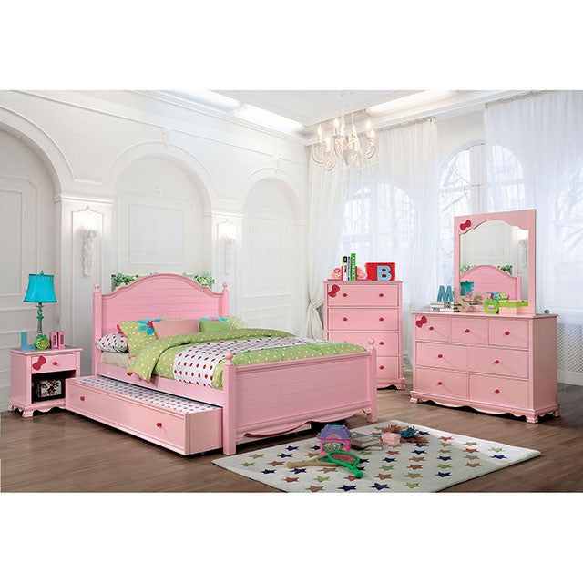 Diane Twin Bed Pink & Grey - Just Furniture (PA) - Multi Location