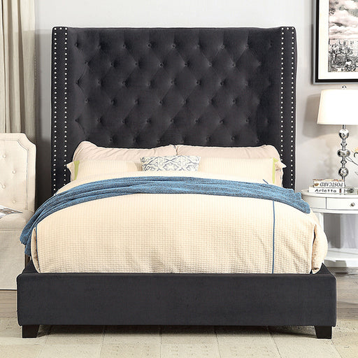 Rosabelle Bed Black, Grey, & Ivory - Just Furniture (PA) - Multi Location
