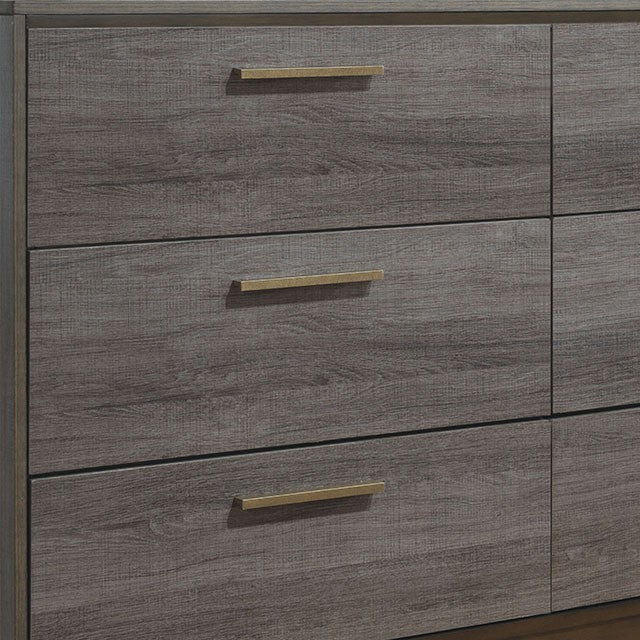 MANVEL Two-Tone Antique Gray Dresser - Just Furniture (PA) - Multi Location