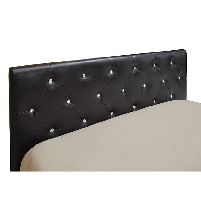 Velen Bed Black & White - Just Furniture (PA) - Multi Location